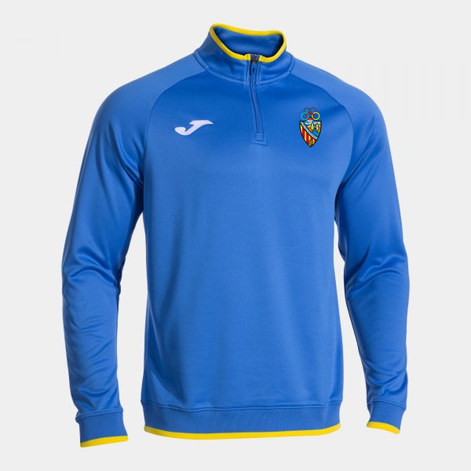 Sudadera hombre Combi Premium royal amarillo