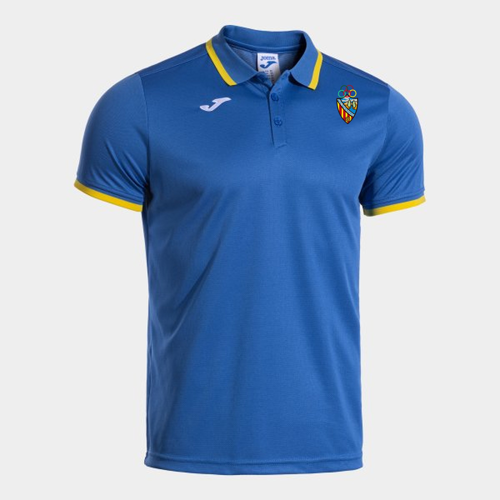 Polo manga corta hombre Combi Premium royal amarillo