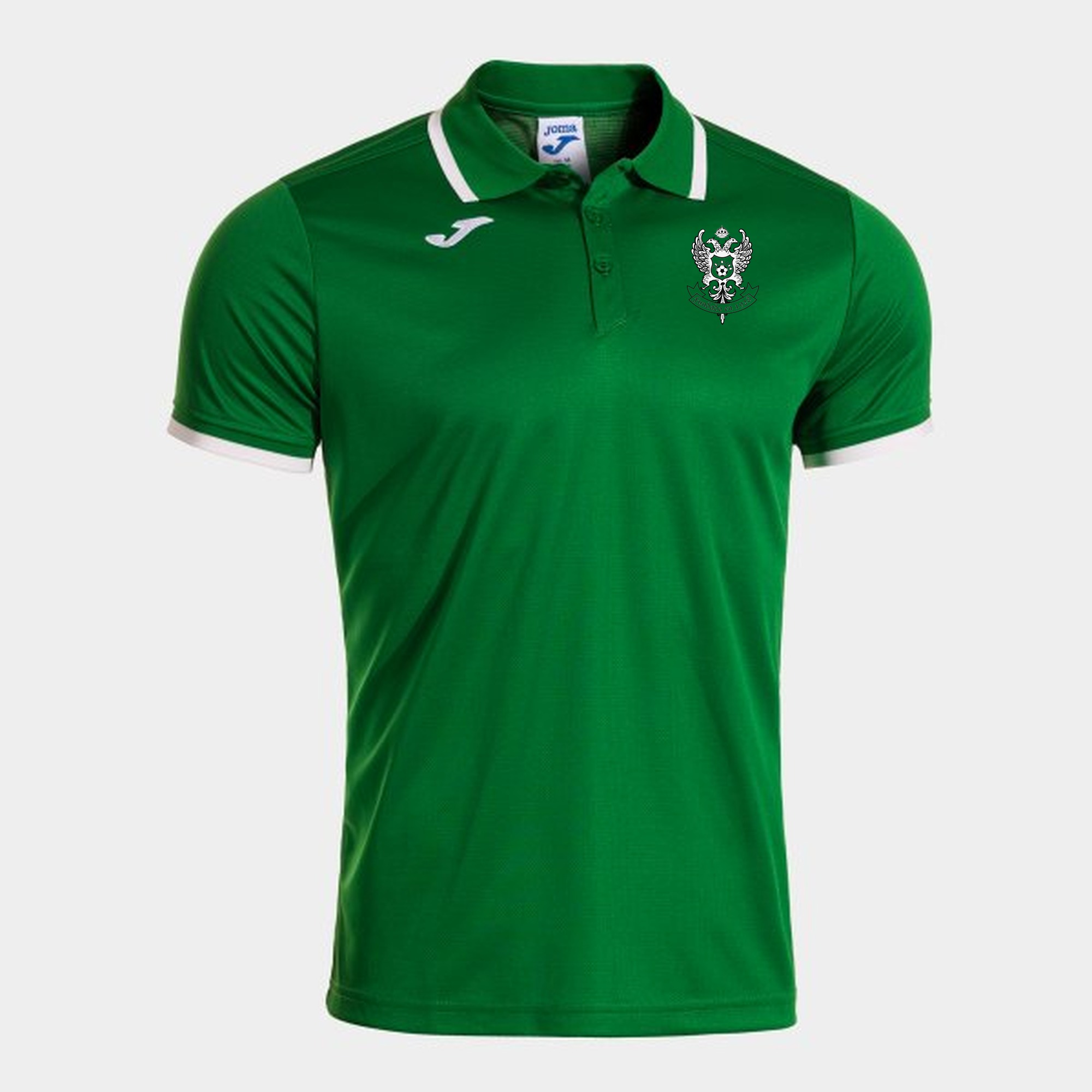 Polo manga corta hombre Combi Premium verde blanco