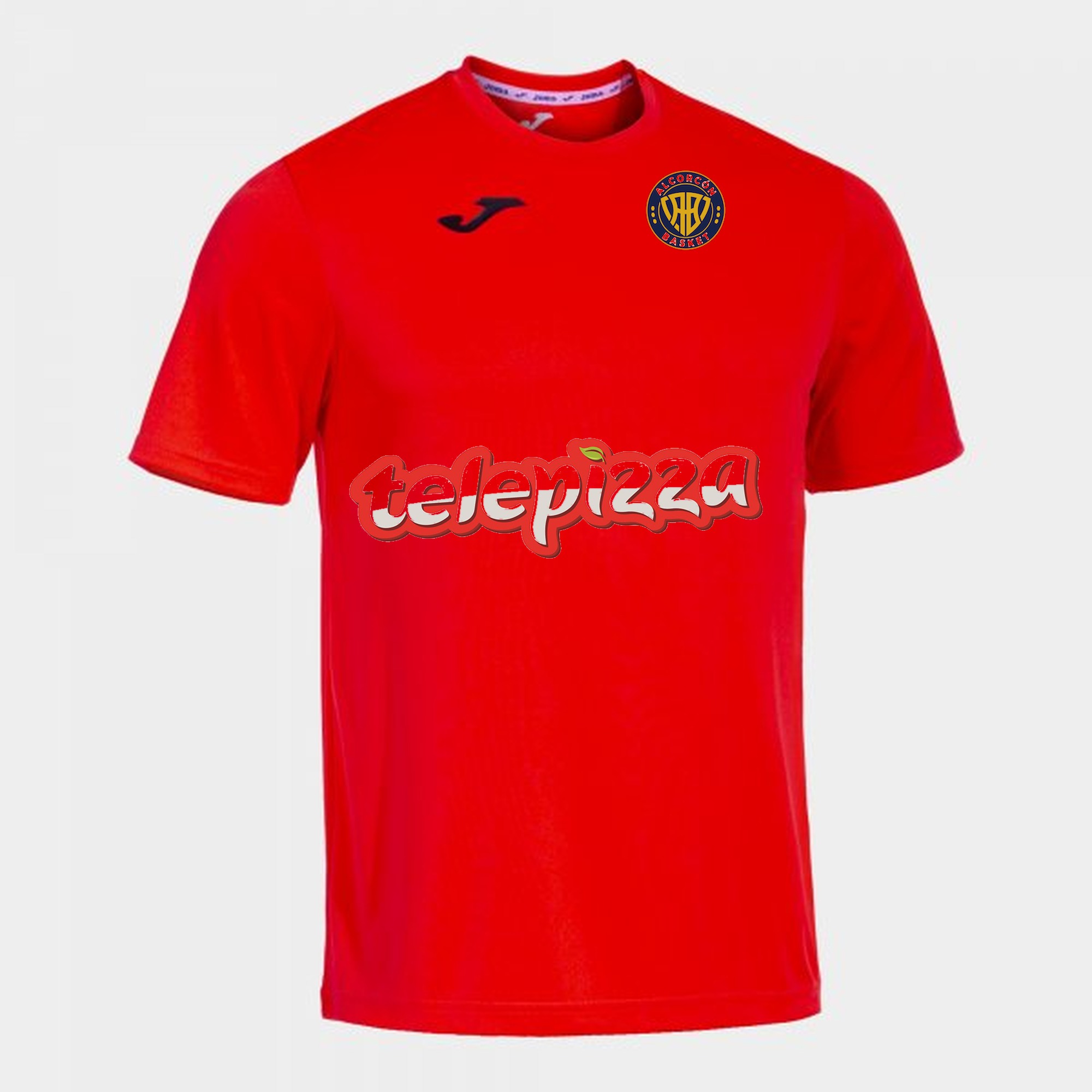 Camiseta manga corta hombre Combi coral flúor