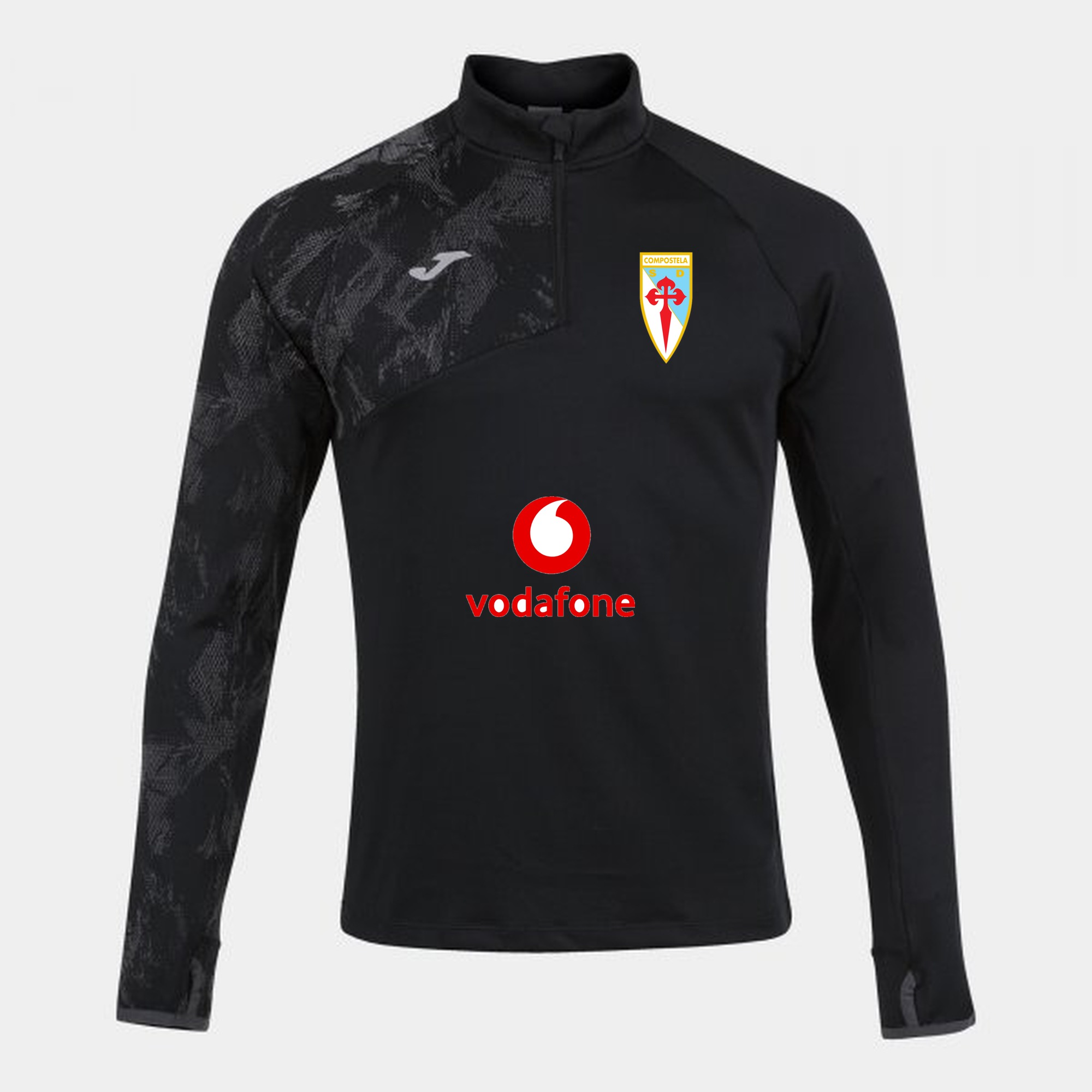 1/2 ZIP SWEATSHIRT RACÓ BLACK